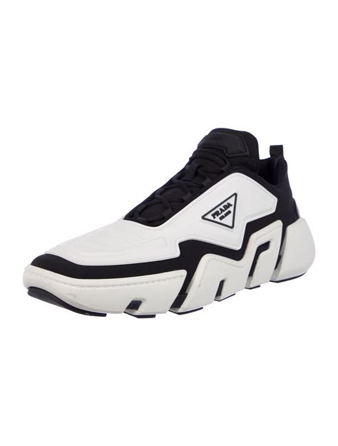 prada techno stretch sneakers